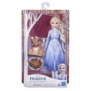 Lalki dla dziewczynek - Hasbro Disney Frozen Kraina Lodu 2 Lalka Elsa Zestaw ognisko F1582 F15825X0 - miniaturka - grafika 1