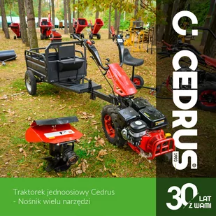 CEDRUS TJ02 TRAKTOREK TRAKTOR JEDNOOSIOWY MIKROCIĄGNIK GLEBOGRYZARKA DZIK WOM JANSEN AGRO BCS PASQUALI GRILLO MURATORI - EWIMAX - OFICJALNY DYSTRYBUTOR - AUTORYZOWANY DEALER CEDRUS - Ciągniki jednoosiowe - miniaturka - grafika 20