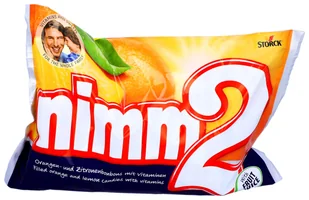 Nimm2, cukierki owocowe, pomarańcza cytryna, 1kg, 153 sztuki - Cukierki - miniaturka - grafika 1