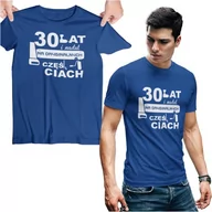 Gadżety dla niej i dla niego - Koszulka na urodziny z napisem 30 lat i nadal na oryginalnych częściach - miniaturka - grafika 1