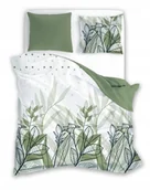 Pościel - FARO, Pościel bawełniana 220x200+2x7080 cm, Liście na wietrze - miniaturka - grafika 1