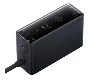 Baseus Ładowarka GaN 240W z cyfrowym panelem - Ładowarki do telefonów - miniaturka - grafika 1