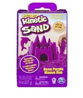 Masy plastyczne - Spin Master, Piasek kinetyczny Neon Sand Purple - miniaturka - grafika 1