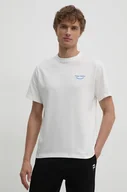Koszulki męskie - Pepe Jeans t-shirt bawełniany ARIS męski kolor biały z aplikacją PM509630 - miniaturka - grafika 1