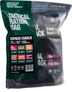 Tactical Foodpack Tactical Foodpack Six Pack Charlie Foodpack 500g, Diverse  2021 Żywność turystyczna 27 - Racje żywnościowe - miniaturka - grafika 1
