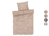 Pościel - LIVARNO home Pościel satynowa dwustronna z mikrofibry, 140 x 200 cm - miniaturka - grafika 1