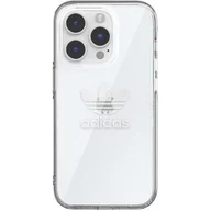 Etui i futerały do telefonów - Adidas Trefoil Originals do iPhone 14 Pro przezroczyste - miniaturka - grafika 1