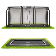 Trampoliny - Salta Trampolina ogrodowa o kształcie prostokątnym Royal Baseground Sports 244 x 396 cm mit Sicherheitsnetz SA-5827A - miniaturka - grafika 1