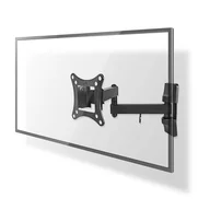 Uchwyty do telewizora - Nedis TVWM1510BK uchwyt do telewizorów 68,6 cm (27") Czarny - miniaturka - grafika 1