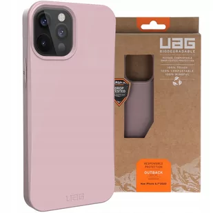 Gear Urban Armor Etui Urban Armor Biodegradowalne Outback, iPhone 12 Pro Max, różowe 812451037388 - Etui i futerały do telefonów - miniaturka - grafika 4