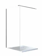 Ścianki i drzwi prysznicowe - BESCO AV-100-195-C śCIANKA AVEO WALK IN 100 BESCO AV-100-195-C - miniaturka - grafika 1