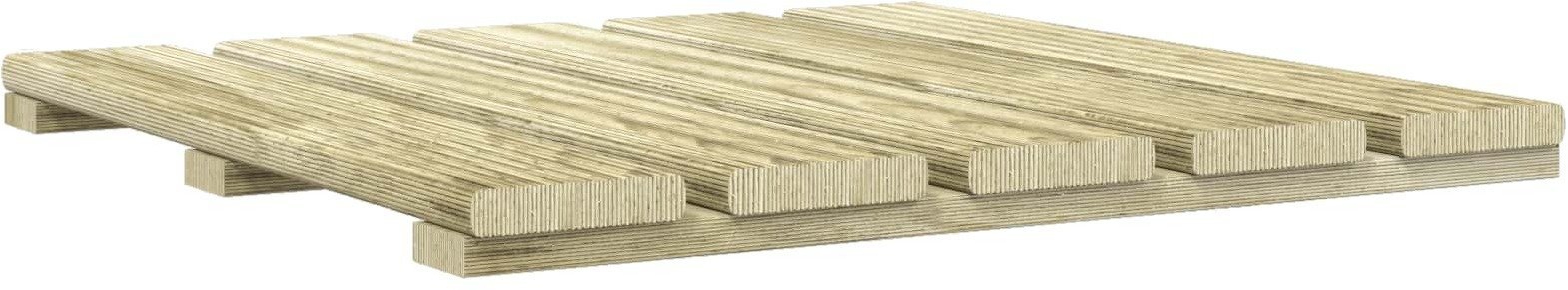 vidaXL Płytka Tarasowa 6 pcs Zielony 50 x 50 cm