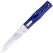 Noże - Mikov - Nóż sprężynowy Predator Raffir Blue 241-BRa-1/KP BLUE - Lever Lock - V1905951 - miniaturka - grafika 1