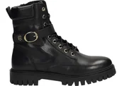 Botki damskie - Tommy Hilfiger Trzewiki FW0FW06734 37 Buckle Lace Up Boot - miniaturka - grafika 1