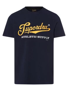 Superdry - T-shirt męski, niebieski - Koszulki męskie - miniaturka - grafika 1