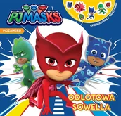 Kolorowanki, wyklejanki - Media Service Zawada PJ Masks. Pidżamersi. Odlotowa Sowella - praca zbiorowa - miniaturka - grafika 1