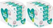 Chusteczki nawilżane - Pampers Chusteczki nawilżane Sensitive 30x80szt. - miniaturka - grafika 1