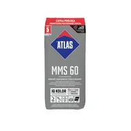 Zaprawy budowlane - Podkład podłogowy samopoziomujący MMS 60 25 kg Atlas - miniaturka - grafika 1