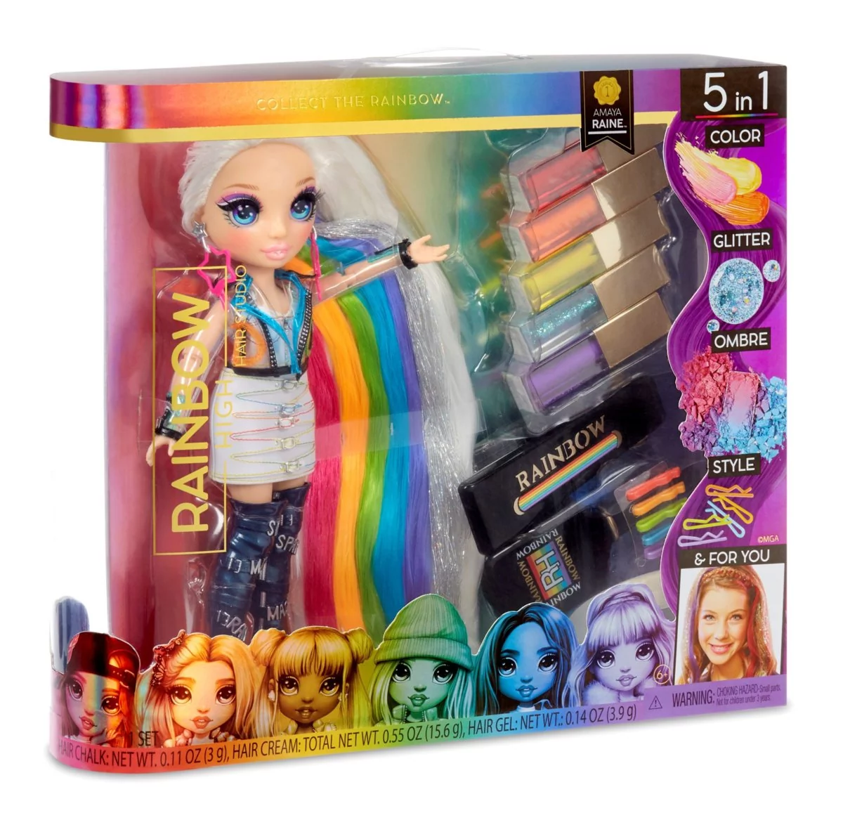 Rainbow High, laka Hair Studio