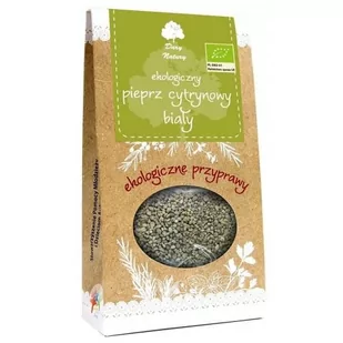 Dary Natury PIEPRZ BIAŁY CYTRYNOWY BIO 50 g - - Przyprawy i zioła sypkie - miniaturka - grafika 1