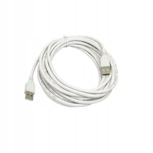 Kabel Pc Usb Typ A Usb-A 2.0 4M Szary Przedłużka Solidny Mocny Długi Wytrzymały - Kable USB - miniaturka - grafika 1