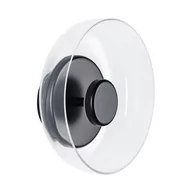 Lampy ścienne - Disco kinkiet nowoczesny LED szklany czarny ST-1331-W black Step Into Design - miniaturka - grafika 1