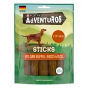 Przysmaki dla psów - Adventuros PURINA Sticks Przysmaki dla psów, niskotłuszczowe, o smaku bawołu 6 x 120 g - miniaturka - grafika 1