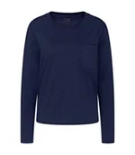 Bielizna nocna - Triumph koszulka damska z długi rękawem Mix & Match LSL Top Chest Pocket-36 - miniaturka - grafika 1