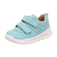 Buty dla dziewczynek - Superfit Breeze sneakersy dziewczęce, jasnozielony, różowy 7510, 29 EU - miniaturka - grafika 1