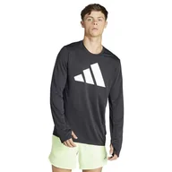 Koszulki męskie - adidas Męska koszulka z długim rękawem Run It - miniaturka - grafika 1