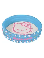 Baseny ogrodowe - Happy People Brodzik "Hello Kitty" w kolorze niebieskim - 18 m+ - miniaturka - grafika 1