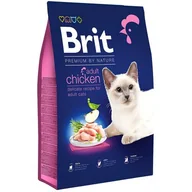 Sucha karma dla kotów - Brit Premium Cat Adult KURCZAK 1,5 kg - miniaturka - grafika 1