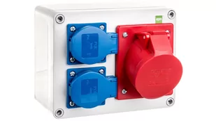 Tarel ELEKTRO - PLAST siłowa RS2X2P + Z16A / 5 ELEKTRO - PLAST - Rozdzielnie elektryczne - miniaturka - grafika 1