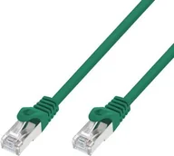Patchcordy - Extralink Kat.7 S/FTP 3m 20G Zielony Patchcord LAN Miedź Kabel sieciowy skrętka - miniaturka - grafika 1