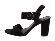 Sandały damskie - Czarne sandały, buty damskie VINCEZA 2883 - Vinceza - miniaturka - grafika 1