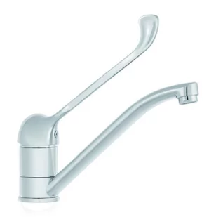 Invena Bateria kuchenna Inis stojąca chrom BZ-84-M01-L BZ-84-M01-L - Baterie kuchenne - miniaturka - grafika 1