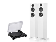 Zestawy stereo - Audio-Technica AT-LPW50PB + A38 - miniaturka - grafika 1