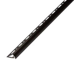 Diall Profil krawędziowy owalny aluminiowy 9 mm czarny 2,5 m - Inne materiały budowlane - miniaturka - grafika 1