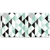 Podkładki na biurko - Mata ochronna na biurko Wzór z trójkątów 120x60 cm, Dywanomat - miniaturka - grafika 1