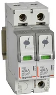 Bezpieczniki elektryczne - Legrand Ogranicznik przepięć C Typ 2 2P 40kA 320V AC 1,7kV ON 300 412241 412241 - miniaturka - grafika 1
