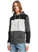 Bluzy męskie - Quiksilver Quiksilver Męska bluza z kapturem Chromeblock Czarny XS EQYFT04446-kvj0 - miniaturka - grafika 1