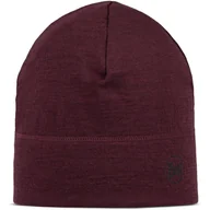 Czapki damskie - Czapka wełniana Buff Lightweight Merino Wool Hat Solid Garnet - miniaturka - grafika 1
