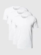 Koszulki męskie - T-shirt z wyhaftowanym logo, w zestawie 3 szt., model ‘Classic’ - miniaturka - grafika 1