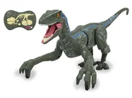 Zabawki zdalnie sterowane - JAMARA Dinozaur Velociraptor ze światłem i dźwiękiem - miniaturka - grafika 1