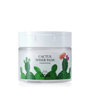 YADAH YADAH Cactus Toner Pads - Kosmetyki do demakijażu - miniaturka - grafika 1