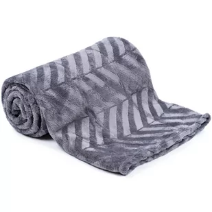 Koc Sáva ciemnoszary, 130 x 160 cm - Koce - miniaturka - grafika 1