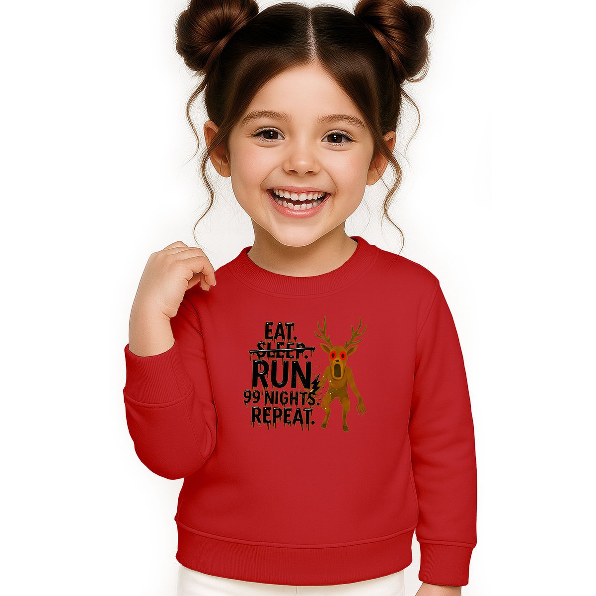 BLUZA DZIECIĘCA 99 NOCY W LESIE ROBLOX DLA CHŁOPCA DZIEWCZYNKI 122-128