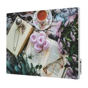 Ogrzewanie przenośne - TERMOFOL Grzejnik na podczerwień z grafiką Kawiarnia TF-SWT700P - miniaturka - grafika 1