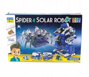 Robot Solarny 3W1 Zestaw Konstrukcyjny - Mały naukowiec - miniaturka - grafika 1