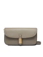 Torebki damskie - PINKO Torebka Saddle Flat AI 25-26 PCPL 105349 A1ZX Szary - miniaturka - grafika 1